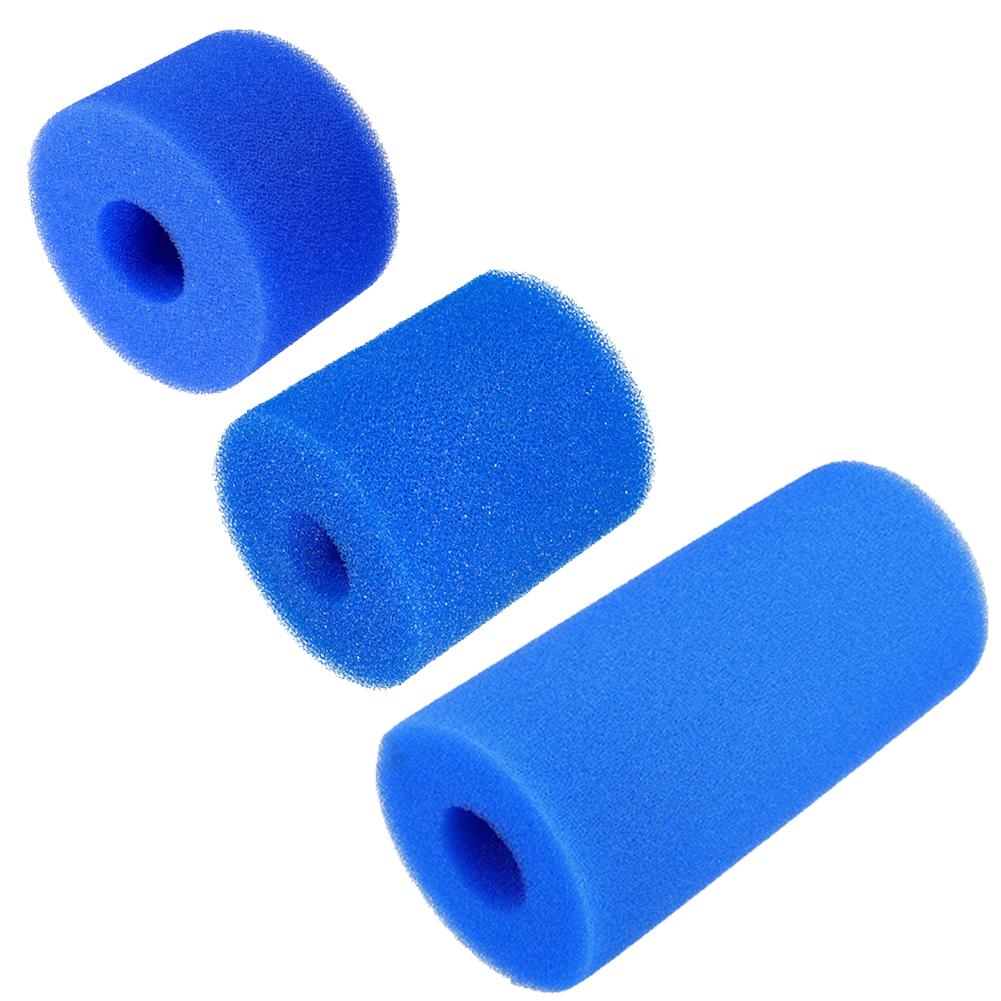 3/5Pc Zwembad Filter Foam Herbruikbare Wasbare Filter Spons, Geschikt Voor Zwembad Filter Spons Doos