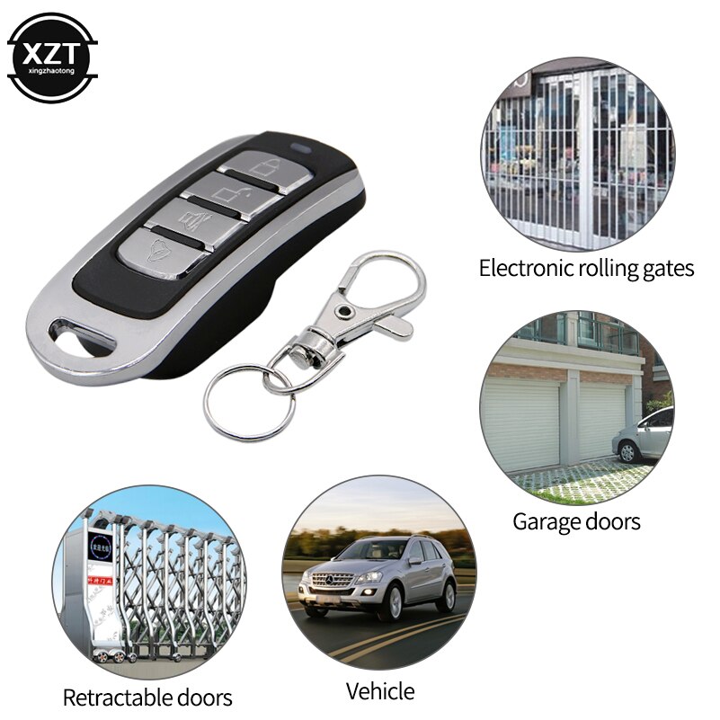 433MHZ Copying Remote control Duplicator 4 Buttons ABCD Garage Gate Door Remote Controller 433 Learning Copying electronic keys