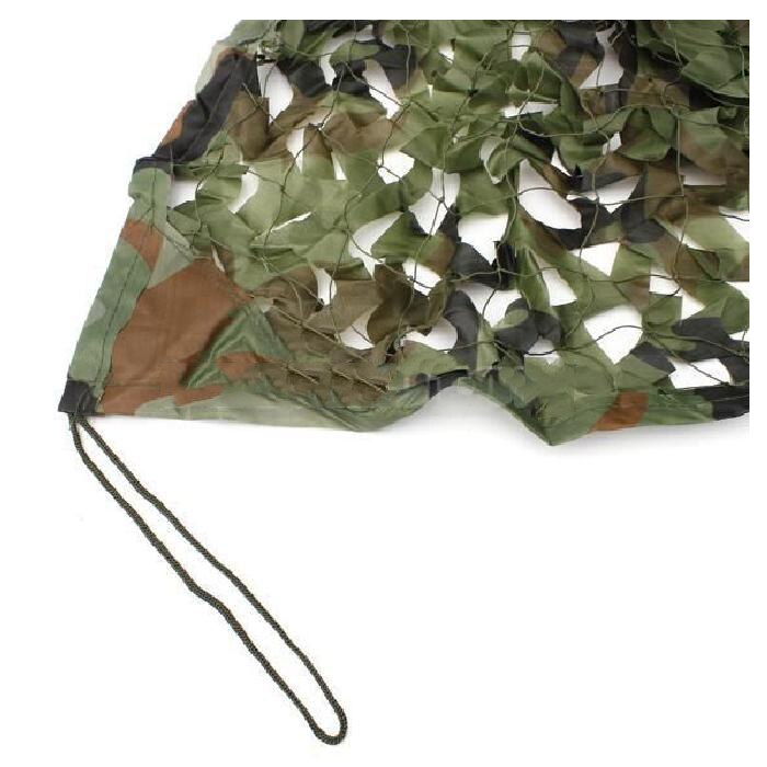 Rede de camuflagem rede camuflagem para acampamento e caça rede camuflagem em oxford 5m x 1.5m floresta camuflagem net