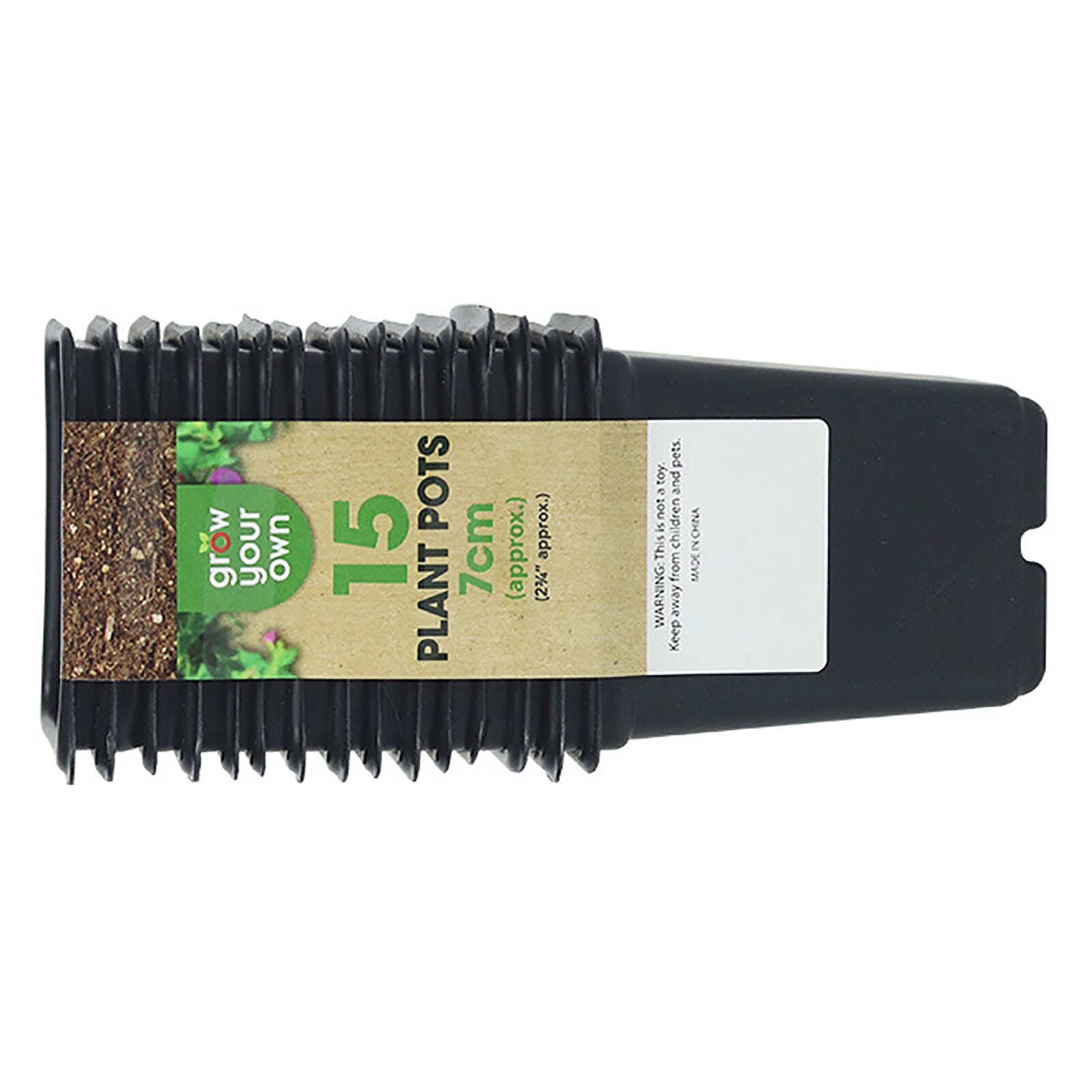 Planting Nursery Cups Plastic Flower Seedlings Nursery Supplies Planter Pot/Pots Containers Seed Starting Planting Pots: Sx15pcs