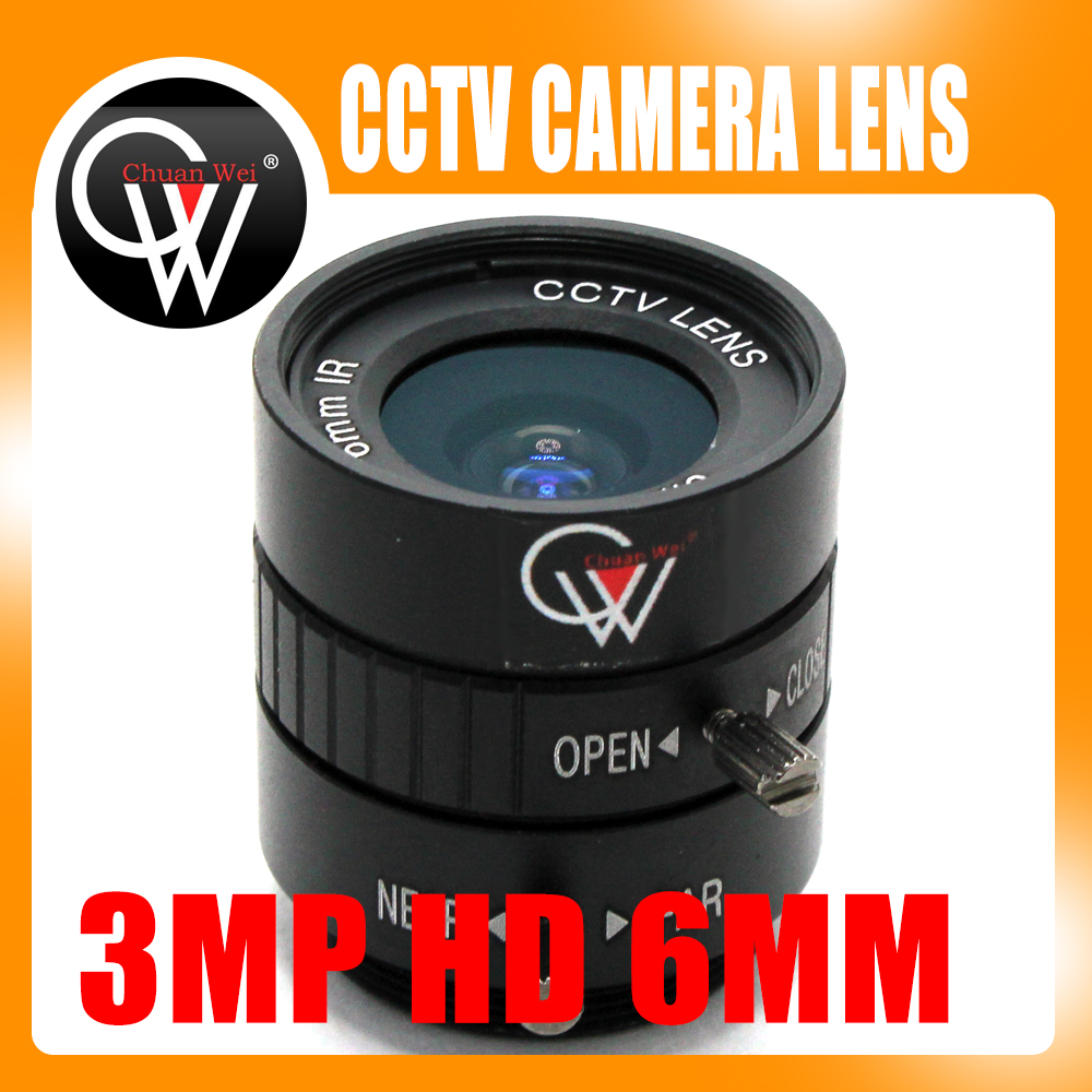 3MP HD 4mm/6mm/8mm/12mm/16mm objektiv Manuelle 1/2 Iris cs Mount Industrie objektiv CCTV Kamera Objektiv für HD Kamera ip kamera