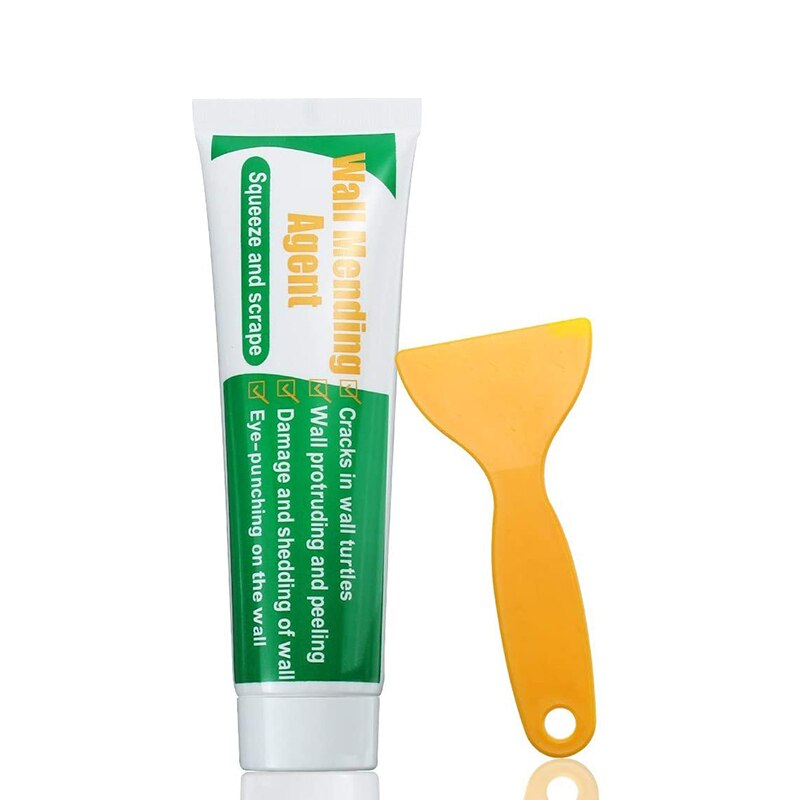 2Pcak Wall Mending Agent Drywall Patch Repair Kit Quick Easy Fill The Hole and Crack Wall Self-Adhesive Wall Repair Kit TSH Shop