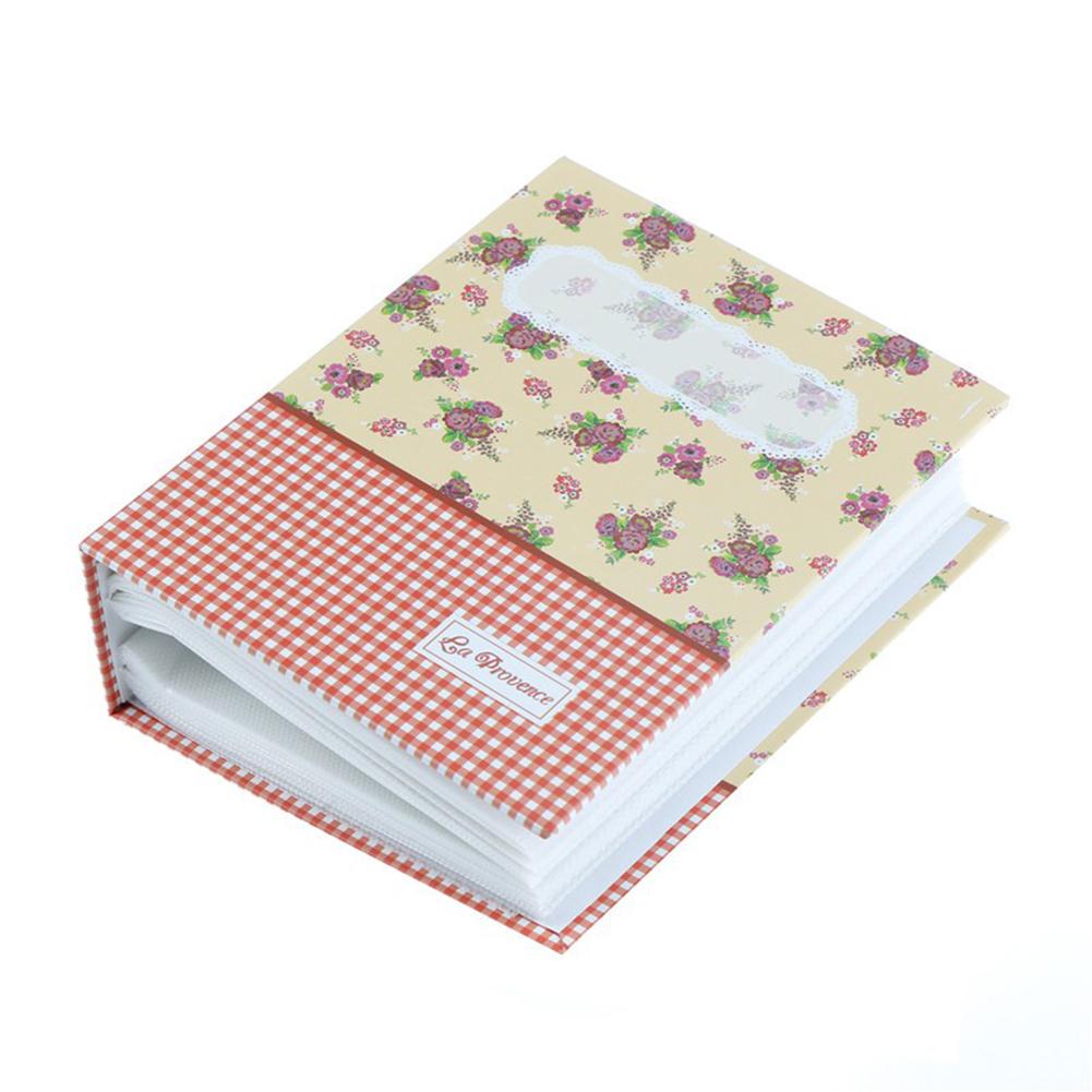 100 lommer fotoalbum søde blomster familie billedalbum hukommelse opbevaring taske holder boligindretning hus dekoration