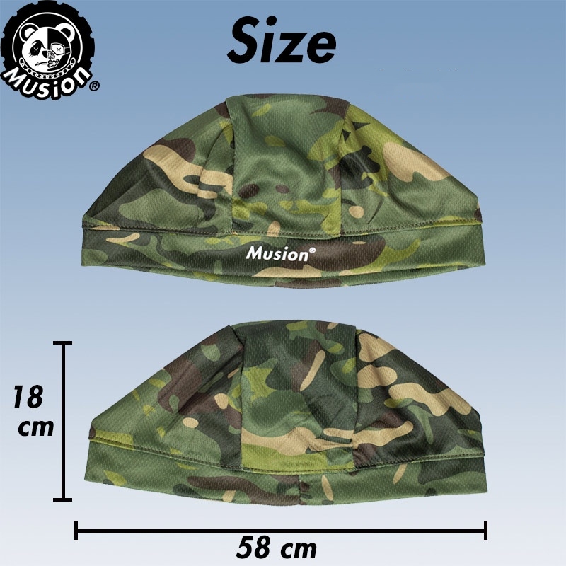 Musion High-Stretch Head Cover Motorhelm Binnenpet Origineel Zweetabsorberende Buitensportpet