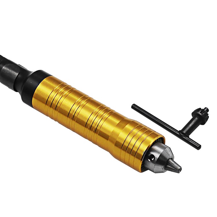 Outil de meuleuse rotative 0.3-6mm, arbre Flexible Flexible, mandrin de perceuse 0.3-6mm pour outil rotatif Dremel: GJ90-Chuck
