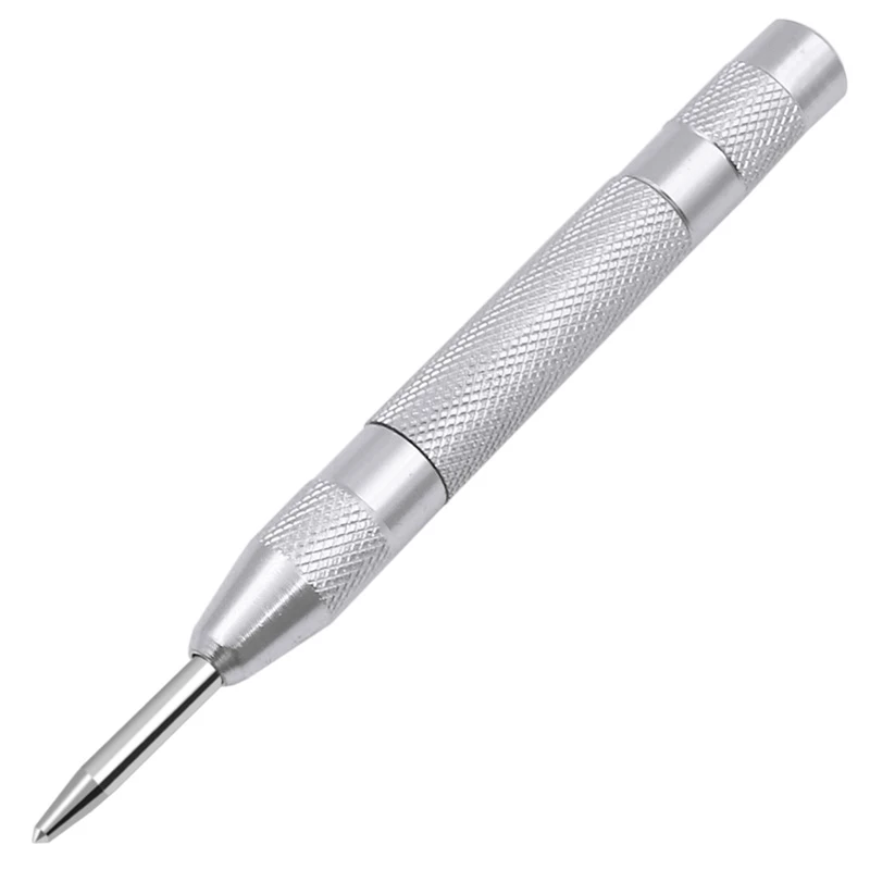 Automatische Centerpons Hoge Snelheid Staal Center Punch Boor Breken Apparaat Klepstandsteller Metalwoking Gereedschap Window Breaking Apparaat: Silver / with cup