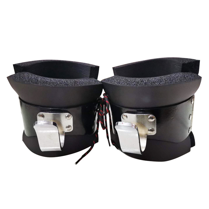 Botas de inversión antigravedad para gimnasio, máquina de soporte de manos para entrenamiento de crecimiento óseo, equipo de terapia de gancho para colgar la columna vertebral, 1 par