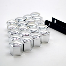 19mm tapa de rosca para vehículos rueda de neumático decoración de NutsTyre rueda tuerca tornillo perno de tornillo para coche estilo de coche Protector a prueba de polvo pernos de rueda 4