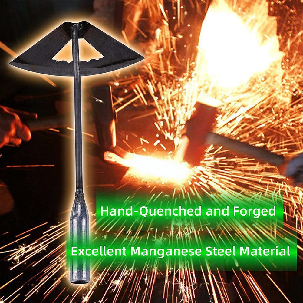 Holle Schoffel Gehard Staal Hollow Graafmachine Planten Tuinieren Werk Hand Hark Landbouw Tuin Groenten Gereedschap Farm Farmi H8f0