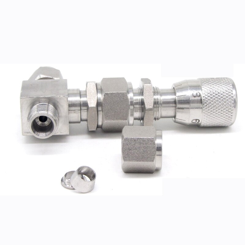 Stainless Steel 304 Needle Valve DW3 6 Micro Adjus... – Grandado