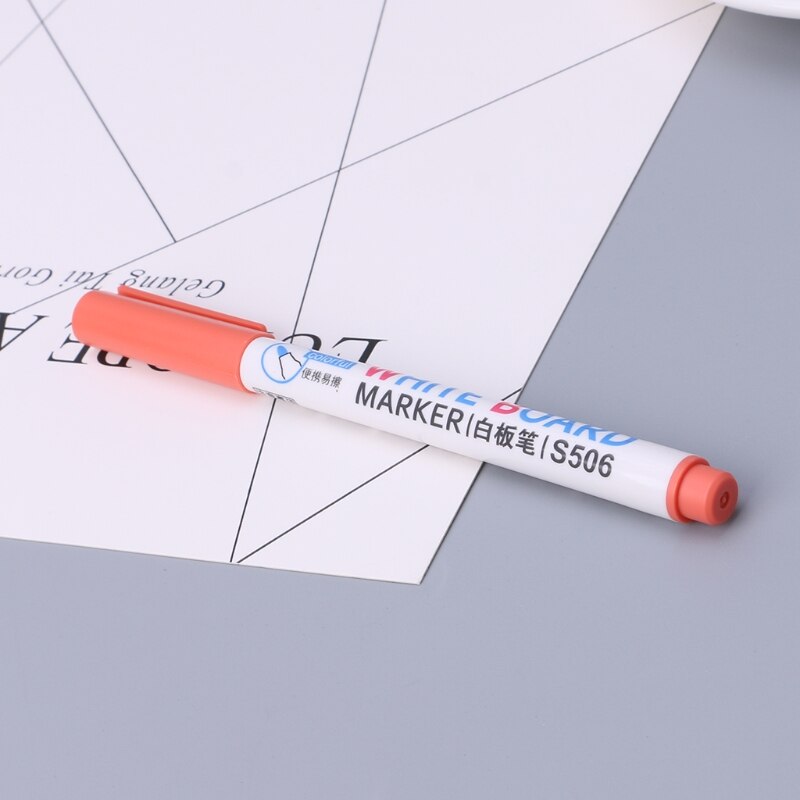 12 Kleuren Uitwisbare Whiteboard Marker Pen Teken Fine Nib Set Levert