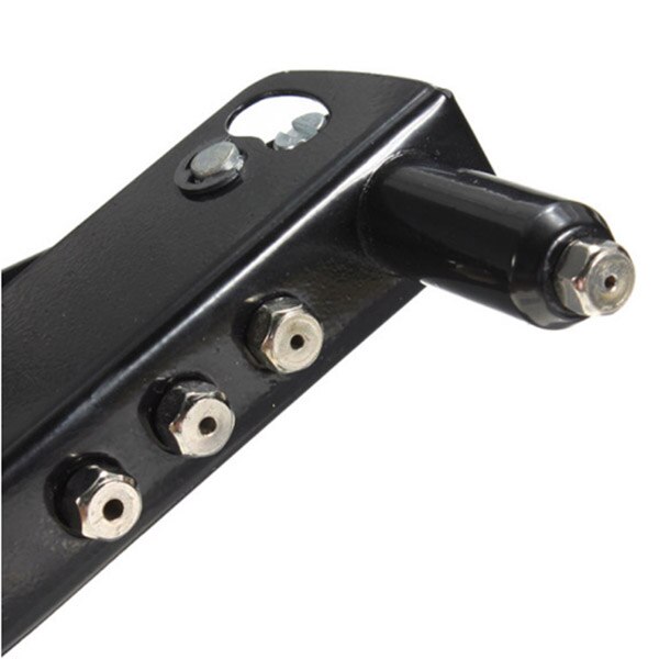 Popnittepistolsæt manuel håndnitter kraftigt værktøj reparation vinylgreb 40 ståljernnitter 3/32 tommer ,1/8 tommer ,5/32 tommer ,3/16 tommer