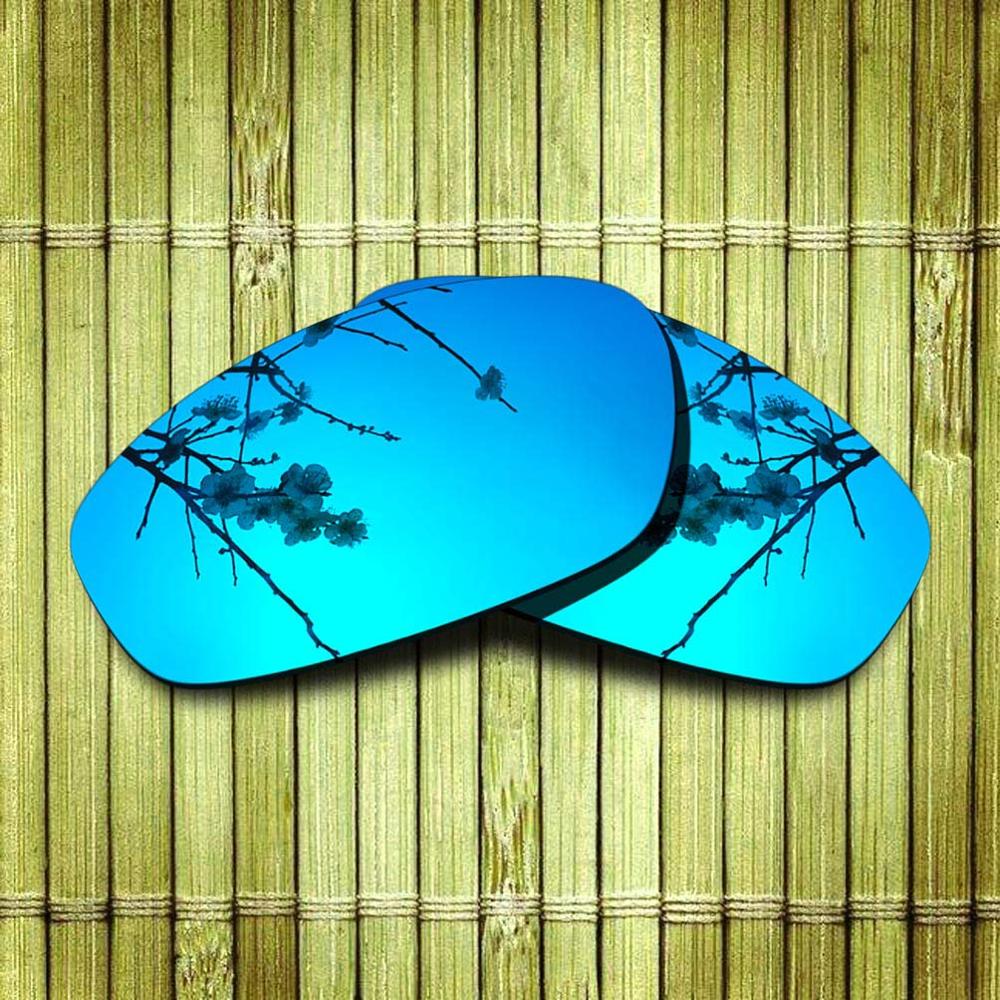 Polarized Replacement Lense For-Oakley Tightrope Sunglasses Frame True Color Mirrored Coating - Options: Blue