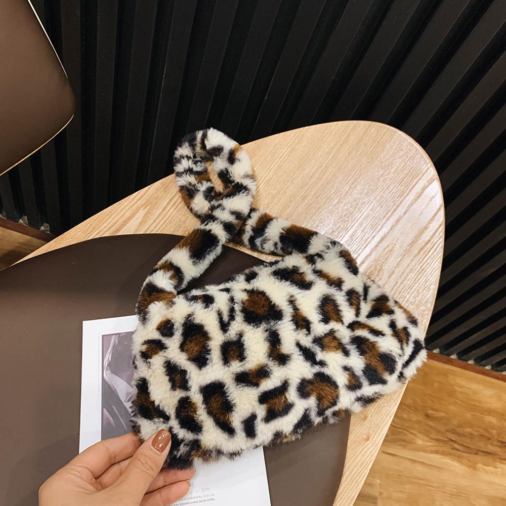 Winter Shoulder Underarm Bag Female Plush Autumn Handbag Soft Warm Fur Tote Purse for Lady Girl Chiristmas Bag: H