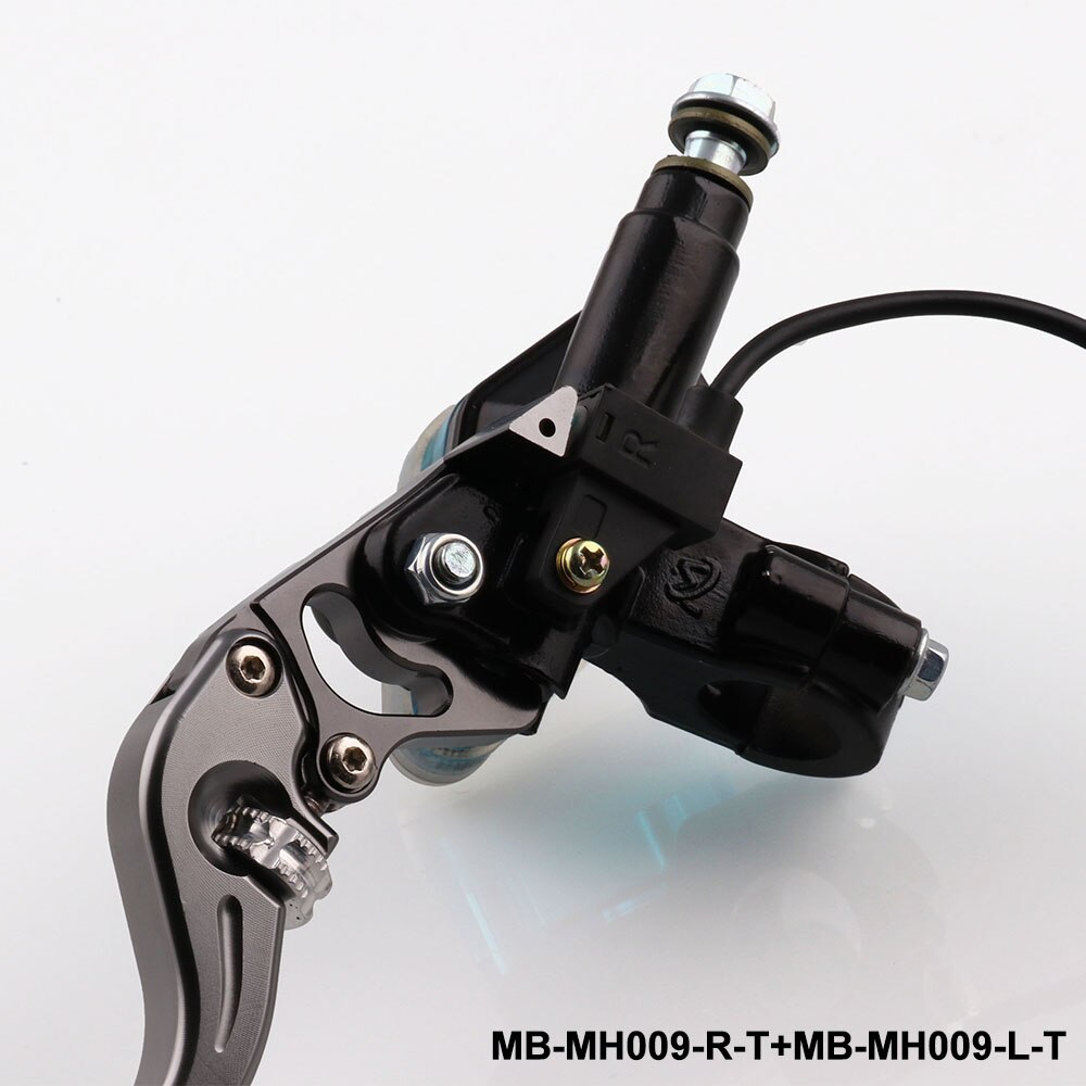 CARCHET 2 PCS Motorcylce Hand Brake Left and Right Brakes pump CNC Hydraulic Brake Adjustment Hand Brake Lever Universal