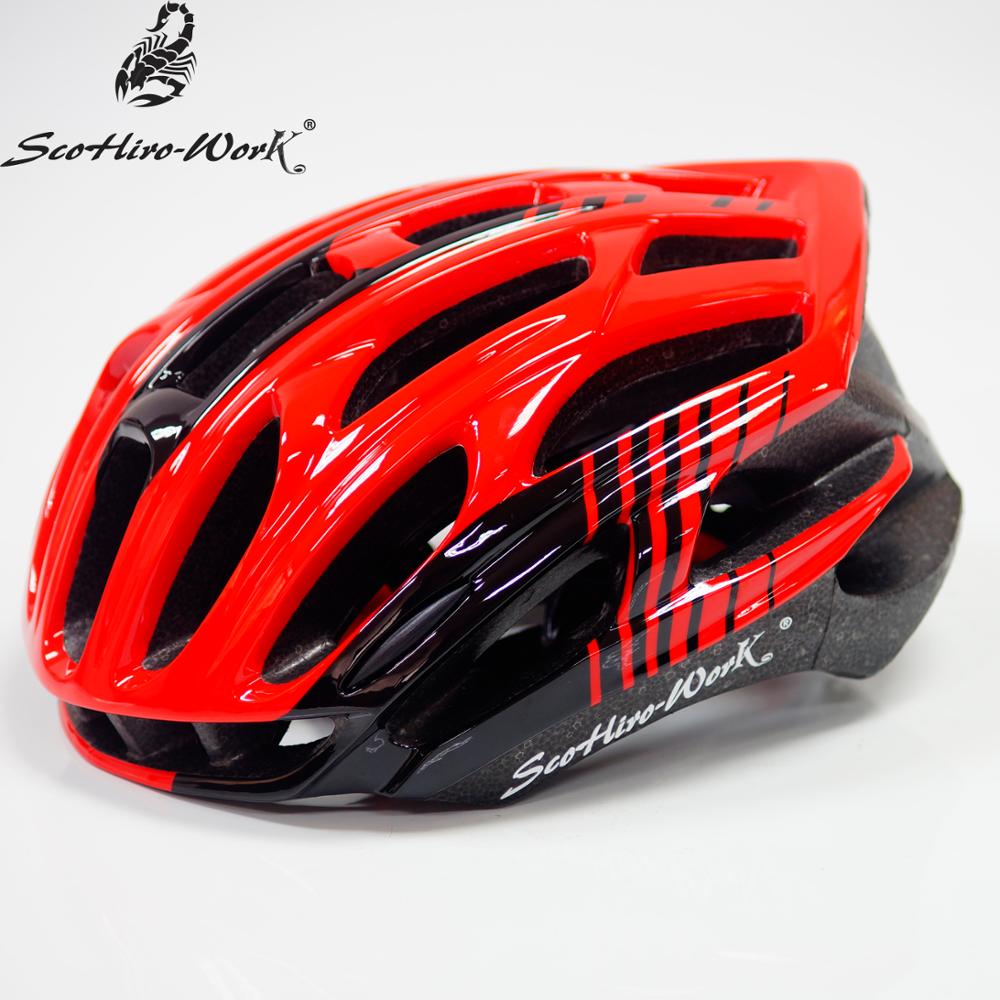 Bicycle Helmet Riding Equipment Helmet Multi-Color Men'S Riding Helmet Integrated-Mold Lightweight Breathable Men Mountain Bike