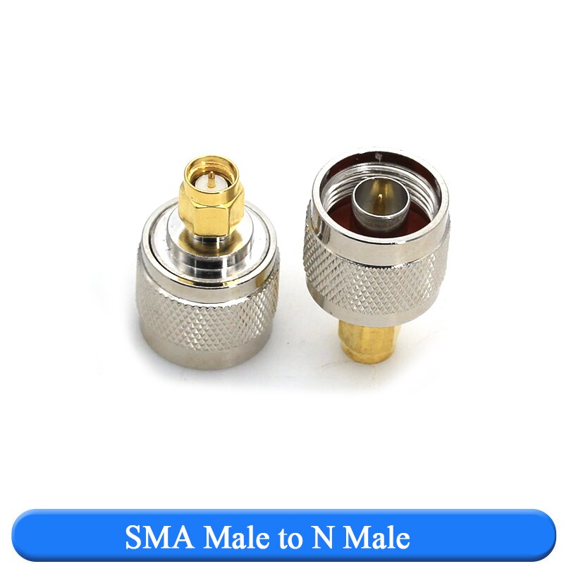 Connecteurs SMA à N, Type mâle femelle RF, adaptateur, Kit de Test, convertisseur, câbles de Transmission, connecteur N à SMA, 1 pièces
