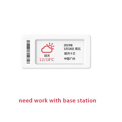 Gicisky 2.13 "2.66'' 2.9 ''4.2'' 7.5 ''Elektronische Prijskaartje Magazijn Plank Label Prijskaartje Inkt screen Display Kaart Epaper: 2.13inch