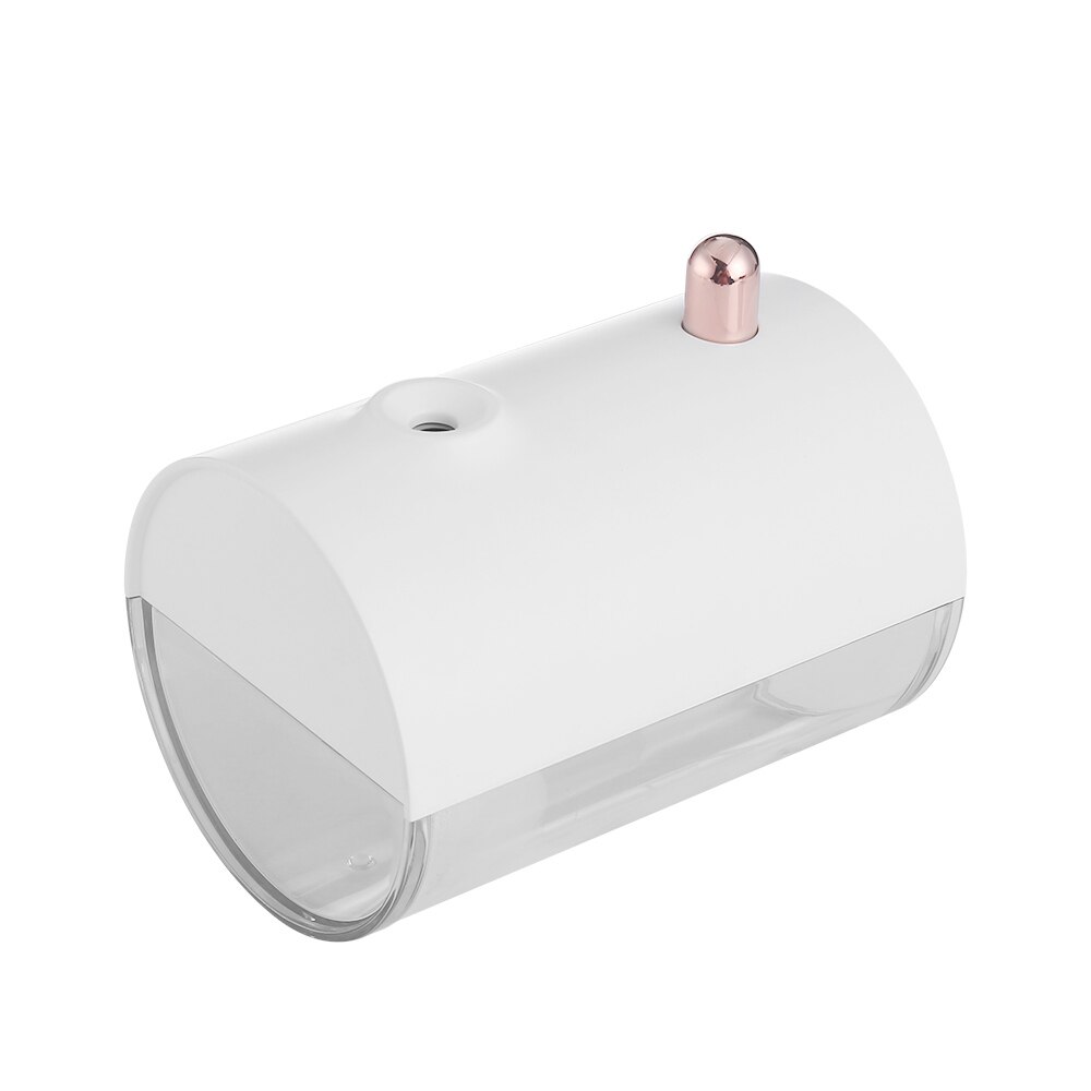 Humidificateur portatif de de forme de 250ML avec le bateau sous-marin d'usb chargeant le ménage blanc de diffuseur d'air de nuit de LED