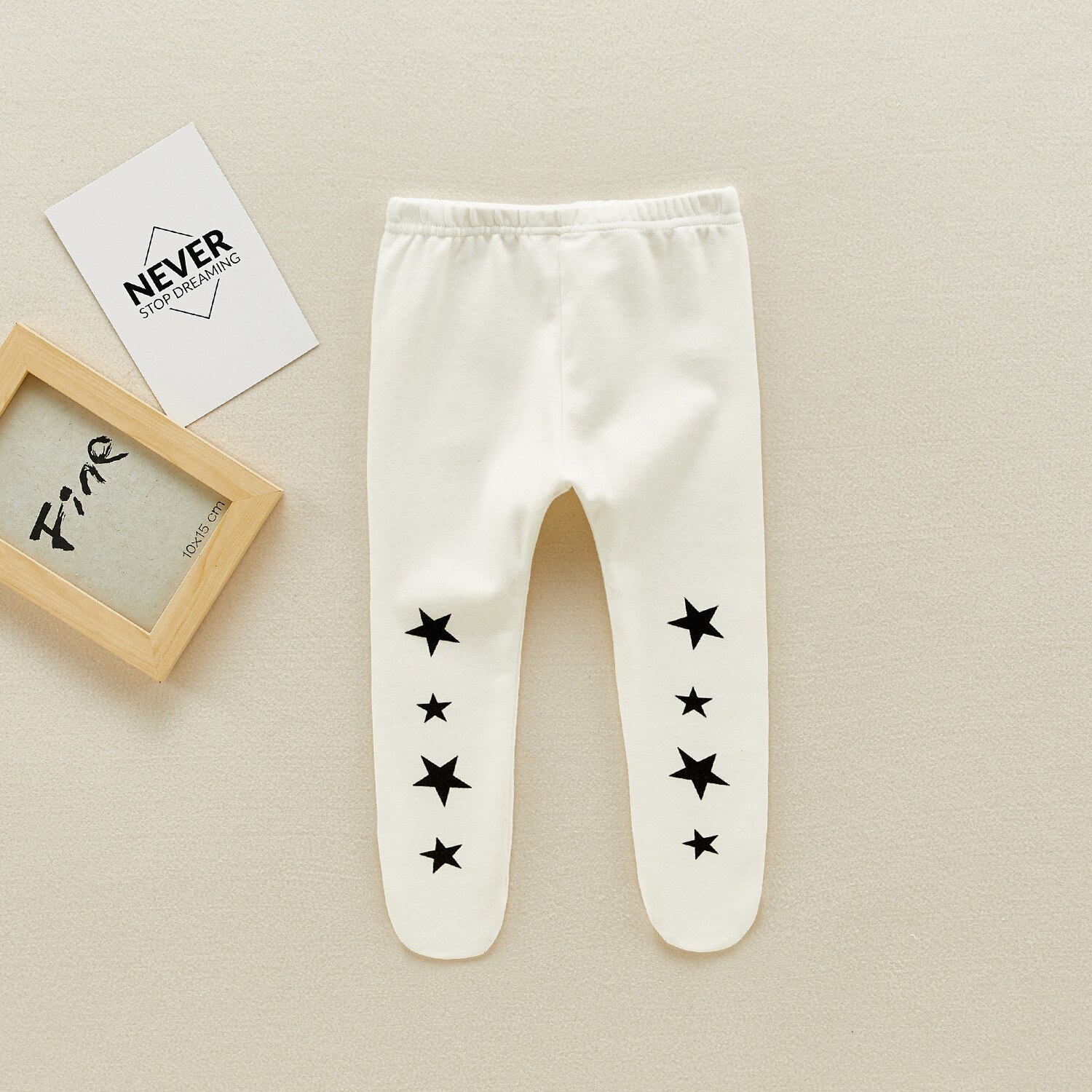 Panty Voor Meisjes Geometry Print Baby Peuter Panty Herfst Kid Kousen Katoenen Baby Panty Strakke 0-24M: GZ80white / 12m
