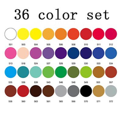 Marco Renoir Color Pencil 24/36/48/72 Drawing Colored pencils Metal box Color pencil Lapis de Cor School Supplies: 36 colors set