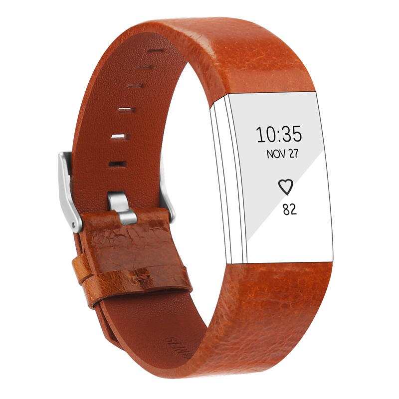 Top Sales! Lederen Band Fitbit Lading 2 Charge2 Sm... Grandado