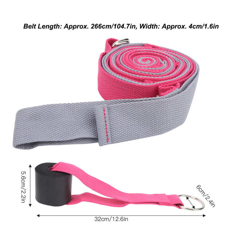 Yoga Pilates Bänder Beine dehnen Gürtel tanzen ziehen Band Ein Wort Pferd Trainer