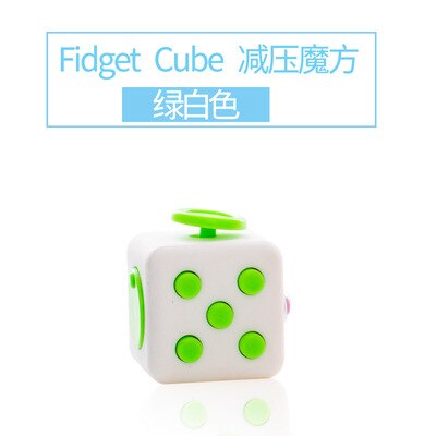 Anxiety Stress Relief Attention Decompression Plastic Focus Fidget Gaming Dice Toy For Children Adult Toys: Plum