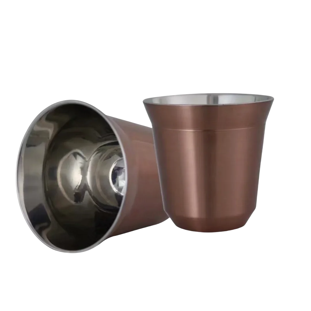 80/160/250 ml Outdoor Camping Espresso Becher Verdickt 304 Edelstahl Doppel Wand Isolierung Kaffee Tasse Tee tasse