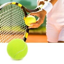 1 Pcs Tennisbal Duurzaam Tennis Rubber Praktijk Bal Voor Concurrentie Training Oefeningen Elastische Vezels Rubber Outdoor Tennisbal