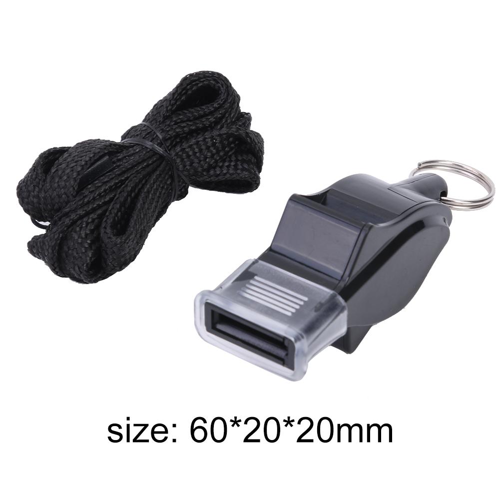 Sports Plastic Whistle Soccer Basketball Baseball Volleyball Match Referee Whistles Outdoor Survival Tools