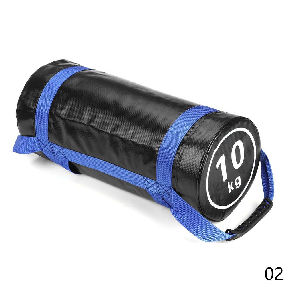 Fitness Sandbag 5-30kg Weight Lifting Sandbag Unfilled Exercise Sandbag for Body Building Gym Sports Muscle Strength Training: Blue  10KG