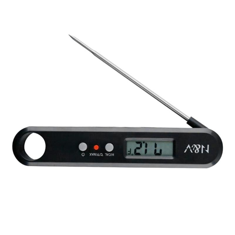Pieghevole Della Sonda Termometro Digitale In Acciaio Inox Alimentare BARBECUE A Base di Carne Cucina di Cottura Necessari Per La Casa di Rilevamento della Temperatura di Alimentazione