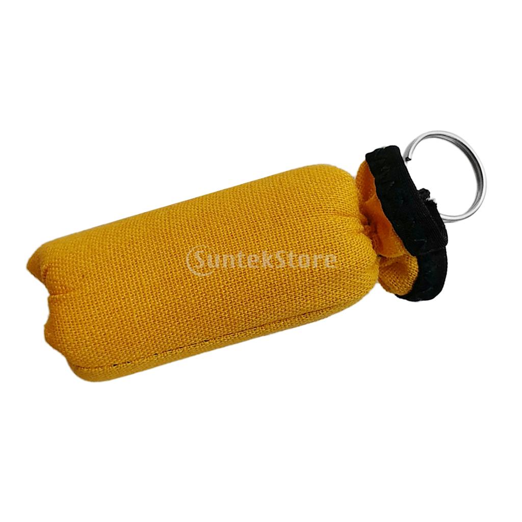 Porte-clé flottant, pour yacht, natation, Jetski, bateau étroit, voile, dérive, Sports nautiques, léger et Portable: Yellow