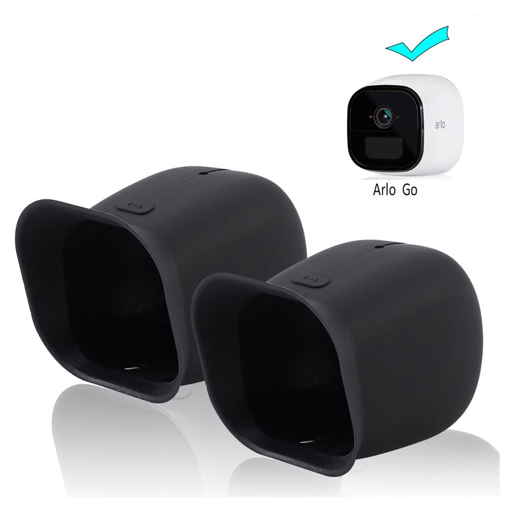 Removable Snap-on Wireless Camera Skin Durable Accessories Quick-release Silicone Case Protective Cover UV-Resistant For Arlo Go