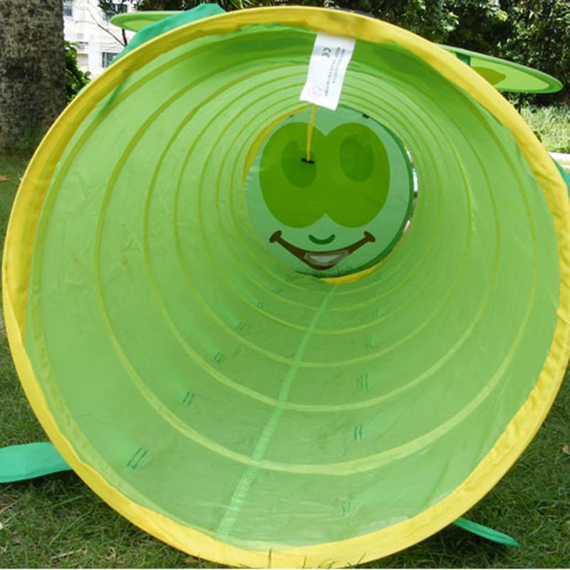 Kids Tunnel Indoor Outdoor Kinderen Spelen Tent Kinderen Tent Dier Kruipen Spel Baby Tunnel Toys Outdoor Fun Tunnel Willekeurige kleur