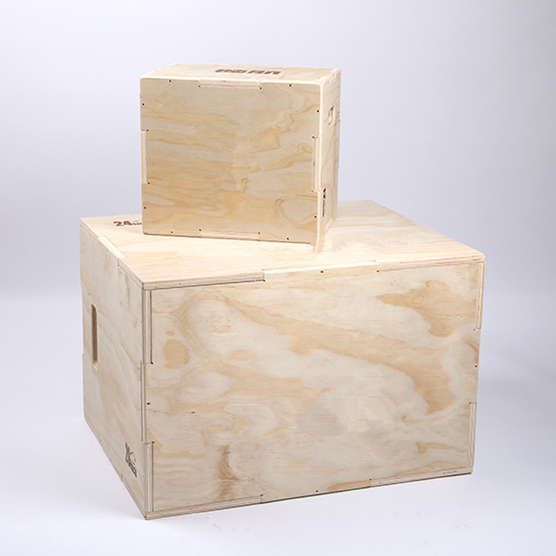 Caja Plyo de madera para niños, 12X14X16 pulgadas, gimnasio en casa, caja pliométrica de Fitness, caja de salto de madera resistente