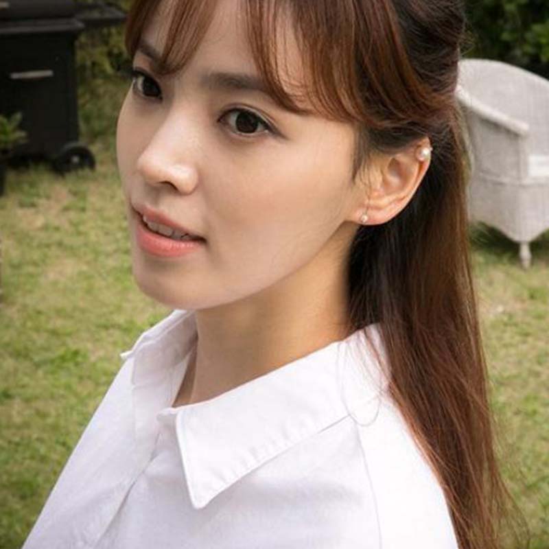 No Pierced Non-piercing Simulated Pearl Earring Earcuff Ear Triangle Clip-on Clip Earrings For Women Jewelry