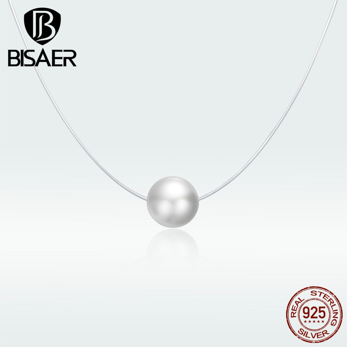 Bisaer Shell Parel Ketting Hanger Ketting Voor Vrouwen Partij Wieden Mode-sieraden Bijoux GXN372