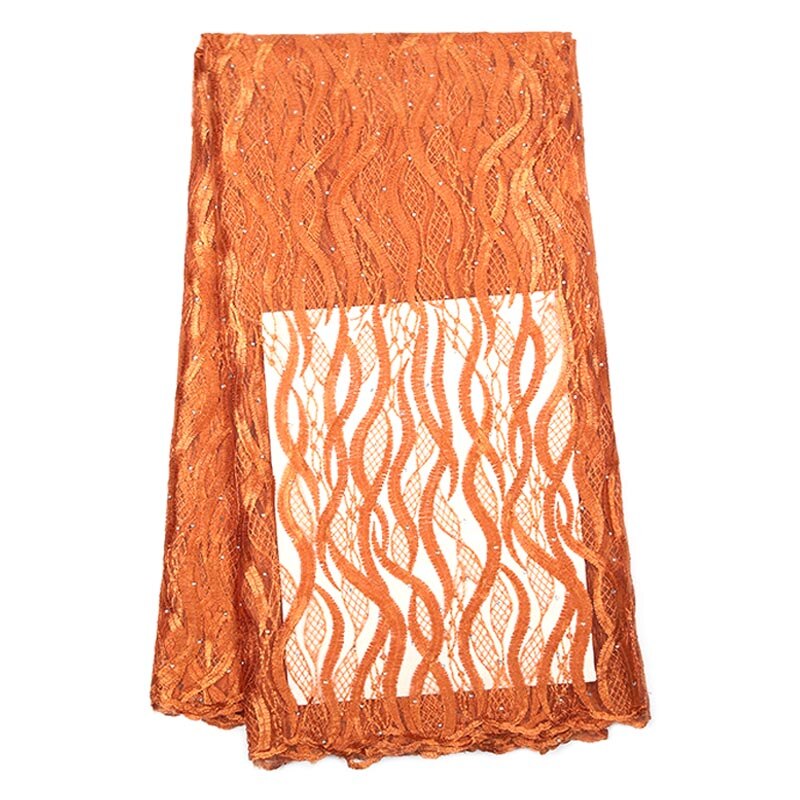 Tissu nigérian en dentelle française, robe de soirée en dentelle africaine, , réception de mariage, dernier de: Black