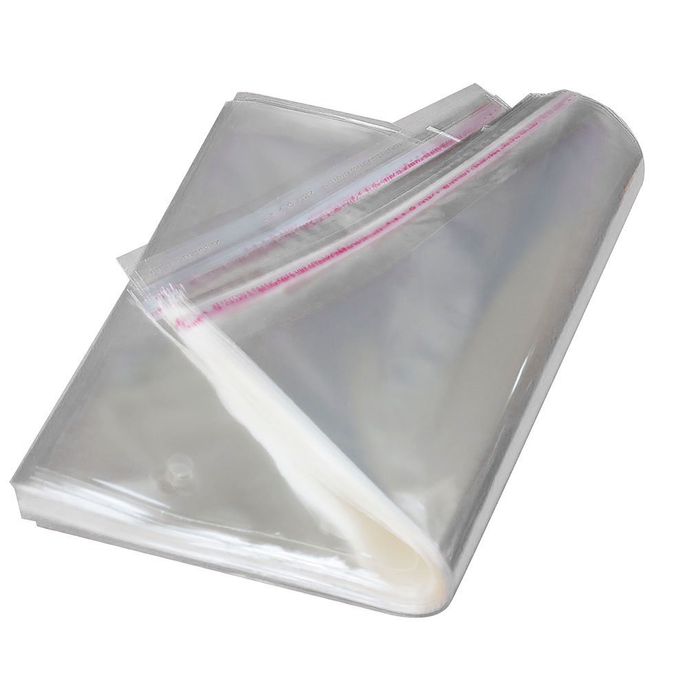 100 Stks/partij 20*30 cm Clear Resealable Cellofaan/BOPP/Zakken Transparant Opp Voor Plastic Zak Zelf Adhesive Seal