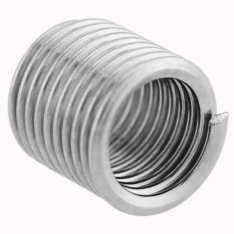 helicoil thread repair kit stainless steel insert for hardware repair tools 100 Pcs 304 Stainless Steel Wire Screw Sleeve
