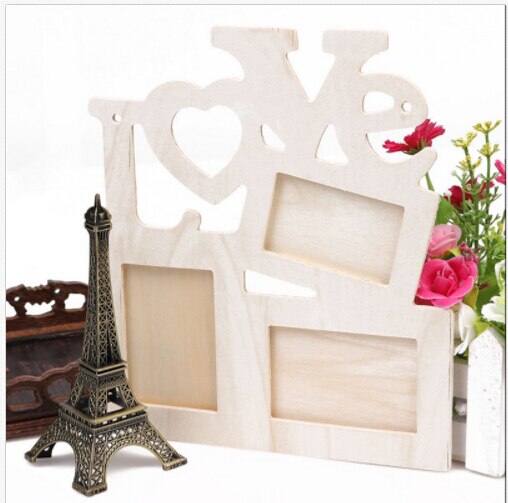MULTI PHOTOFRAME FAMILY LOVE FRAMES COLLAGE PICTURE APERTURE WALL PHOTO FRAME: Default Title