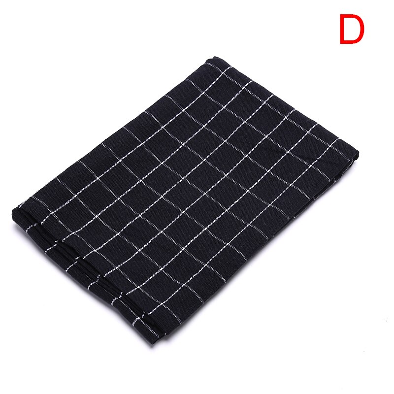 1X Katoenen Servet Keuken Handdoek Theedoek Schoonmaakdoekje Theedoek Gedrukt Duurzaam, 40X60Cm Puur Katoen Streep Plai: D
