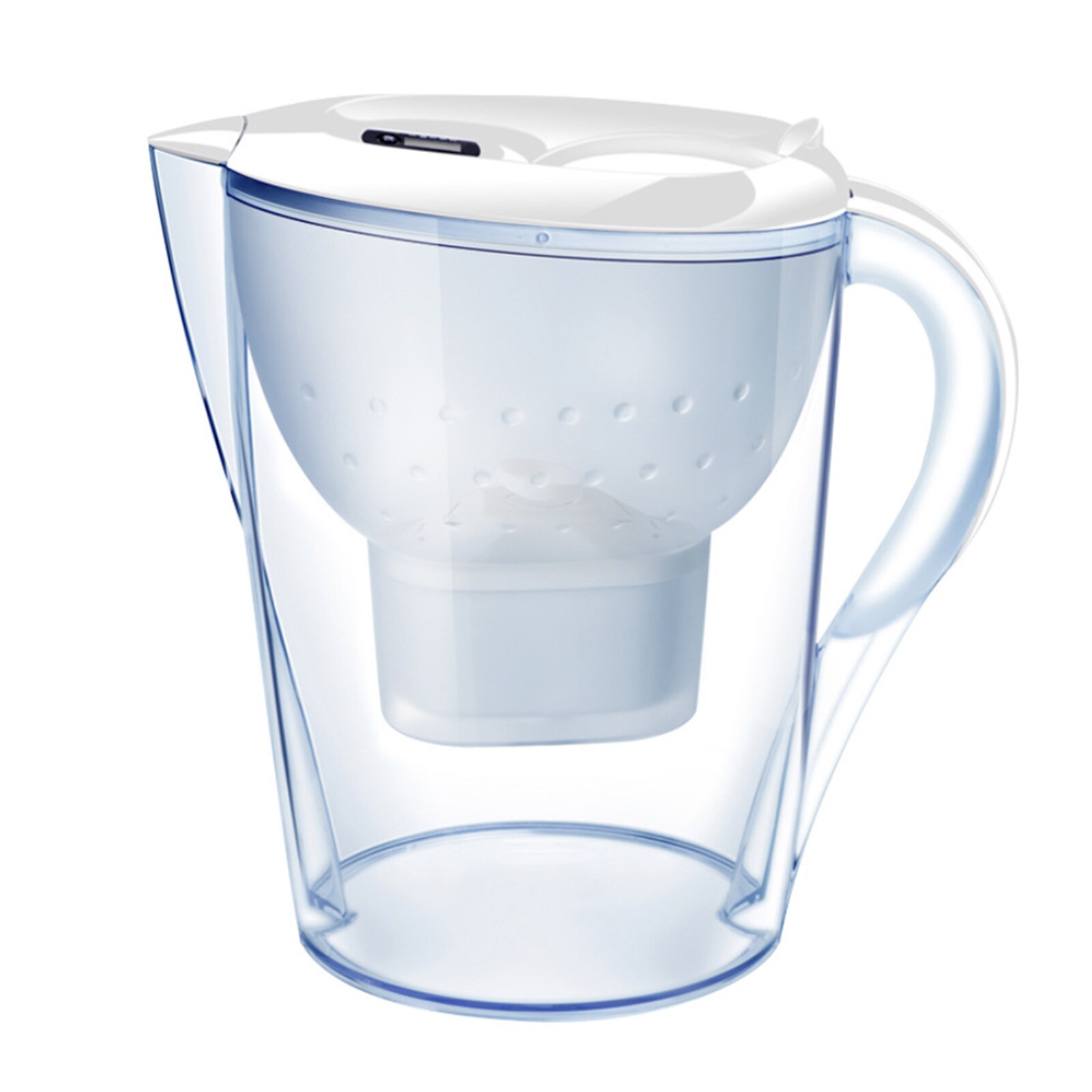 3.5L Water Pitcher Home Activated Carbon Net Kettle Office Water Purifier Food Grade Material Water Filter