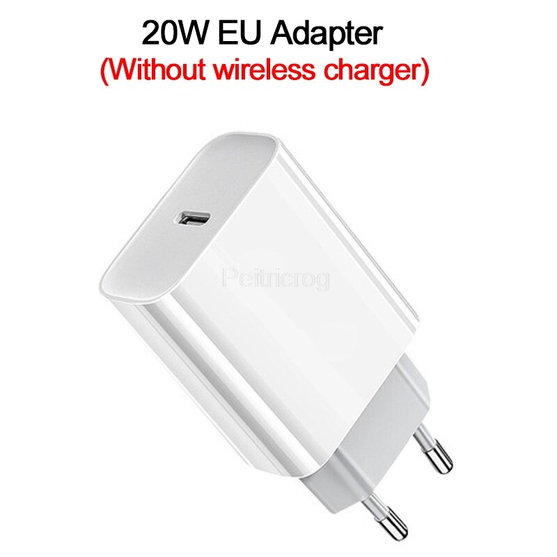 Magnetyczna bezprzewodowa ładowarka 15W dla iPhone 12 zawodowiec Max mini Magsafe szybka ładowarka szybka 20W ue usa wielka brytania wtyczka PD bezprzewodowa ładowarka: EU wtyczka