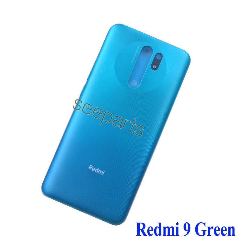 Voor Xiaomi Redmi 9 9a Batterij Cover Cover Panel Achterdeur Behuizing Case Voor Redmi 9 Back Battery Cover deur 9A Batterij Cover