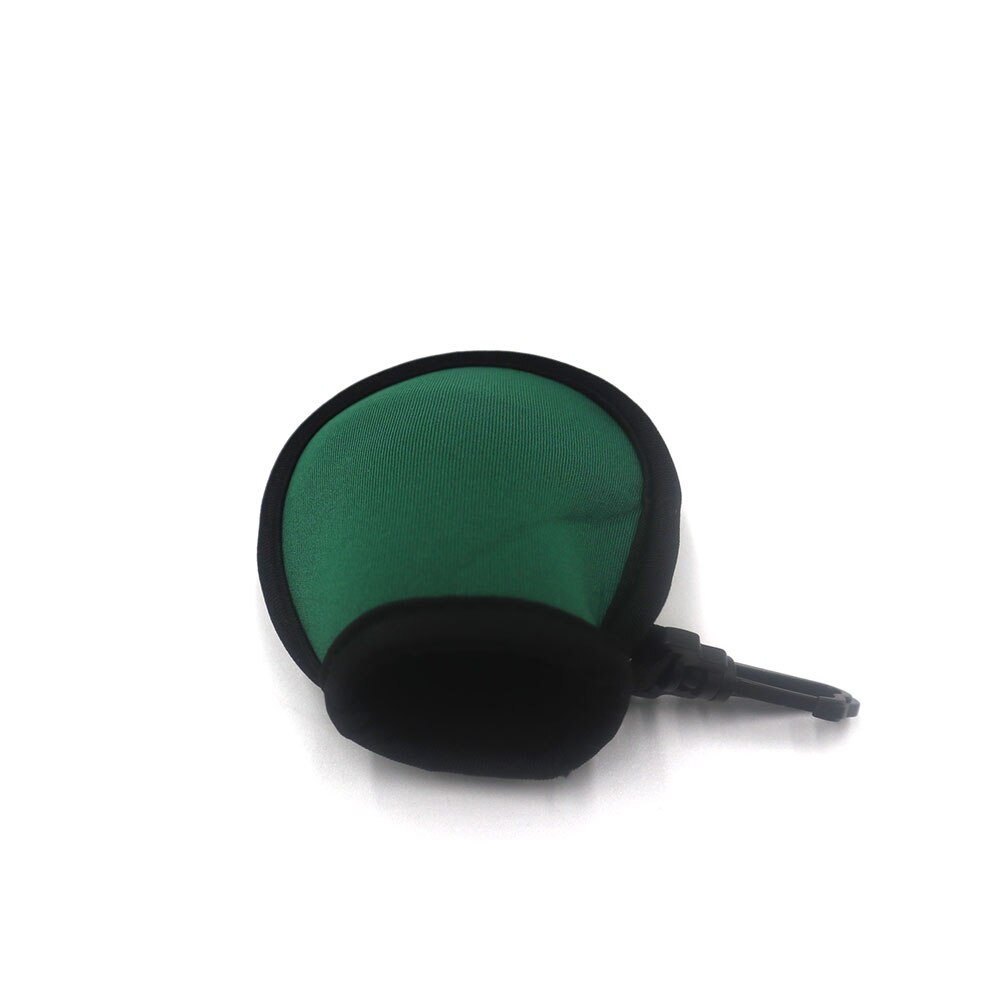 Neoprene Golf Ball Cleaner Pocket Washer Golf Ball Washer: Green