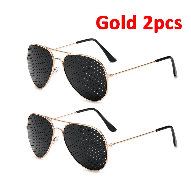 Moda aliviar pinhole óculos corretivos anti-fadiga miopia óculos cuidados com a visão proteção para os olhos protetor de visão: orange