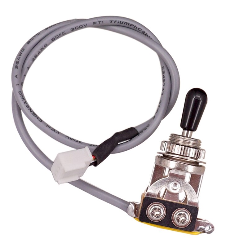 -Lp Electric Guitar Pickups Circuit Wiring Harness 2T2V 500K Pots 3 Way Switch For Gibson Les Paul Style Guitar